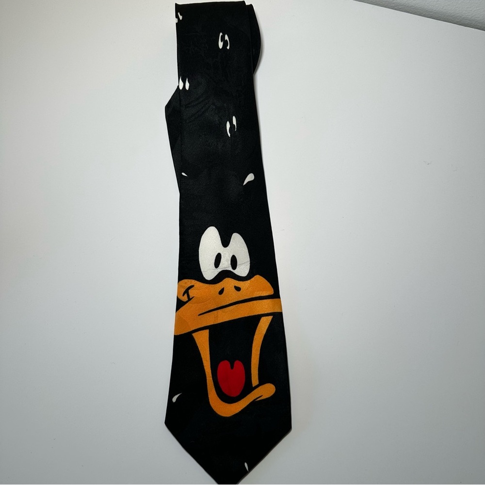 Vintage loony tunes Daffy Duck 1993 tie